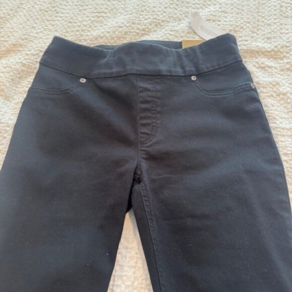 Chicos Perfect Stretch Soft Jeggings, Black Size 0.5 NWT - Picture 2 of 6